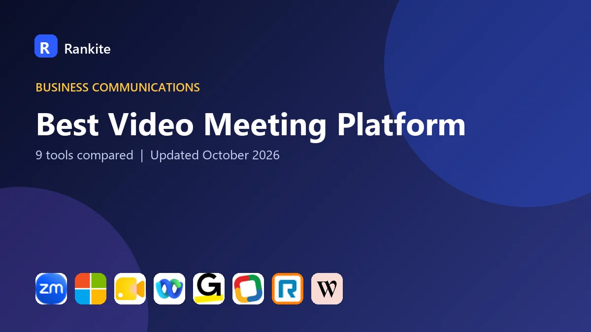 Best Video Meeting Platform in 2026: 9 Tools Compared