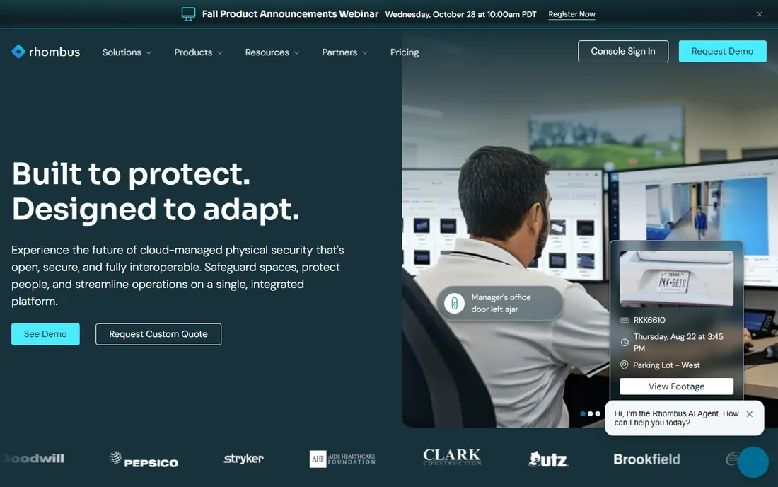 Rhombus homepage