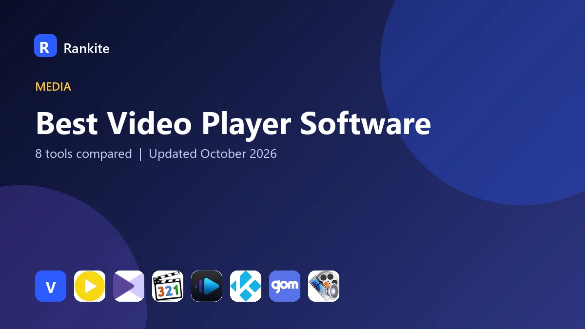 Best Video Player Software in 2026: 8 Tools Compared