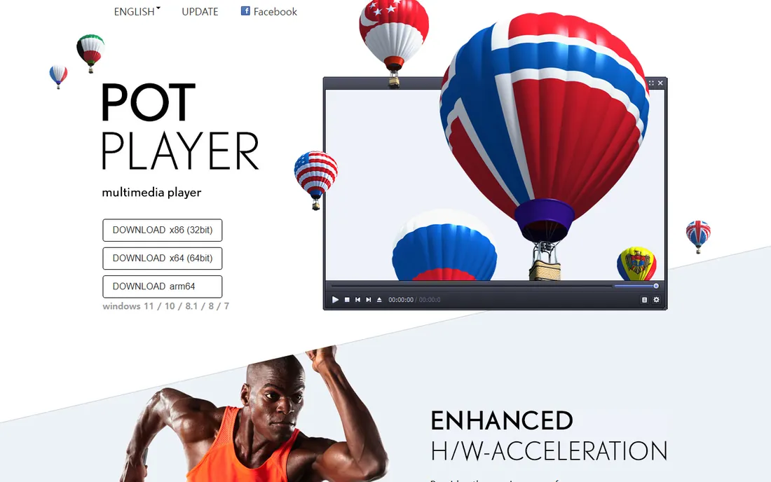 PotPlayer homepage