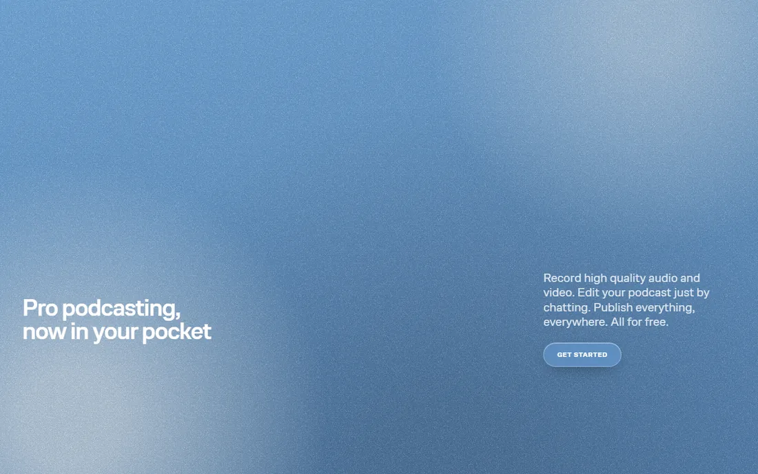 Zencastr homepage