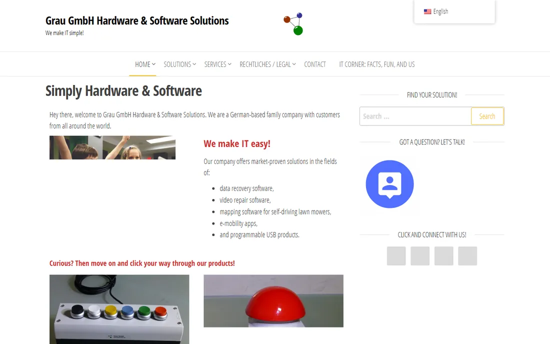 Grau GmbH Video Repair Tool homepage