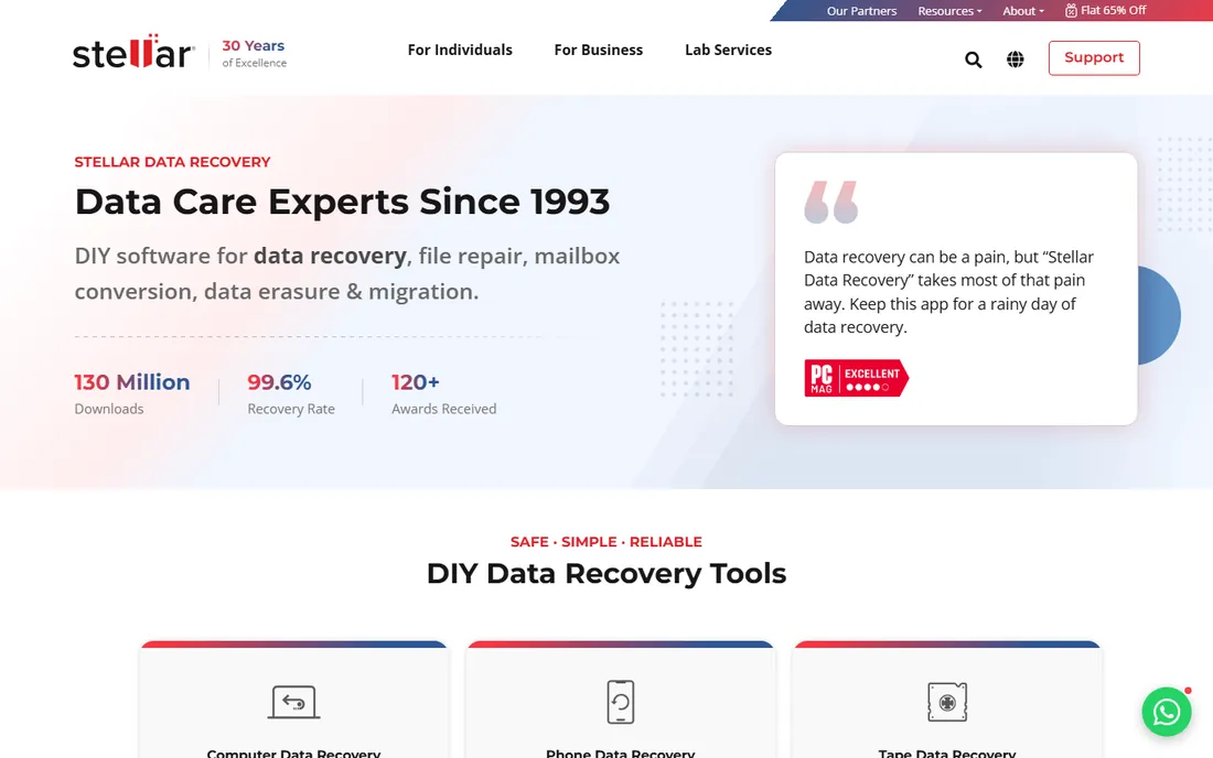 Stellar Repair for Video homepage