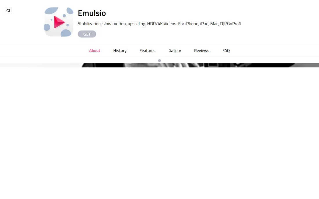 Emulsio homepage