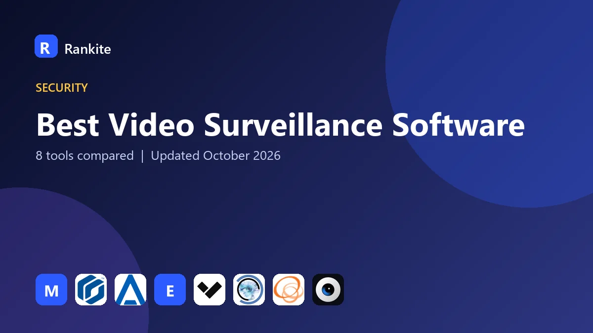 Best Video Surveillance Software: 8 Tools Compared