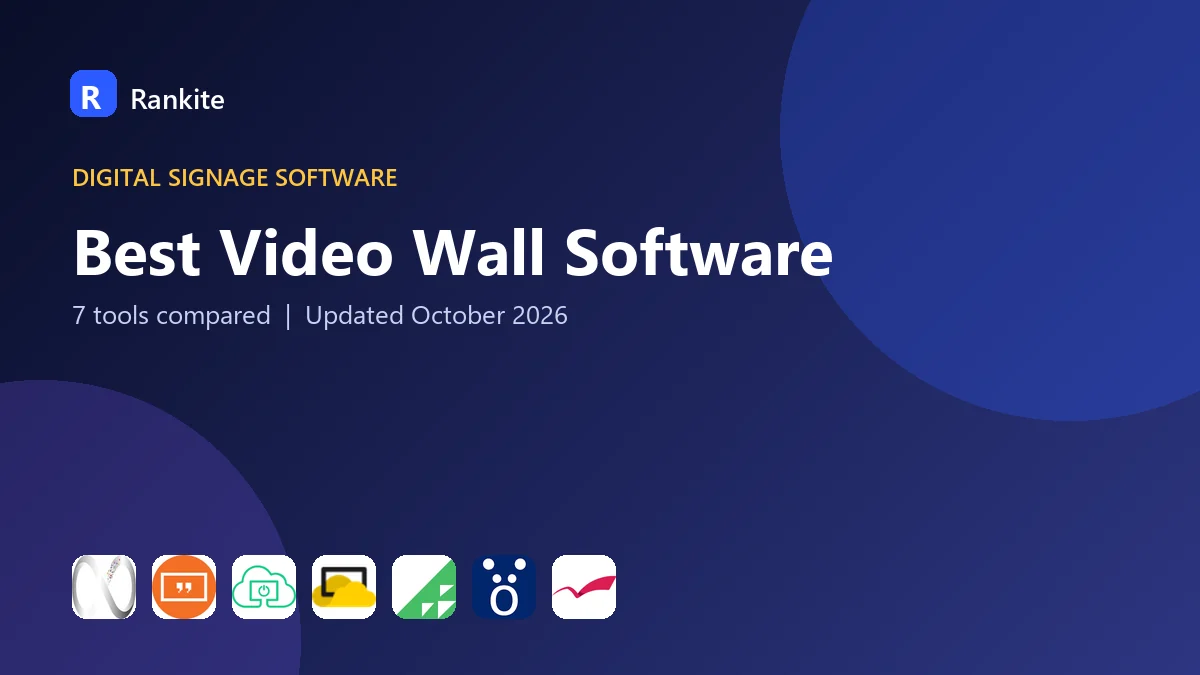 Best Video Wall Software: 7 Tools Compared