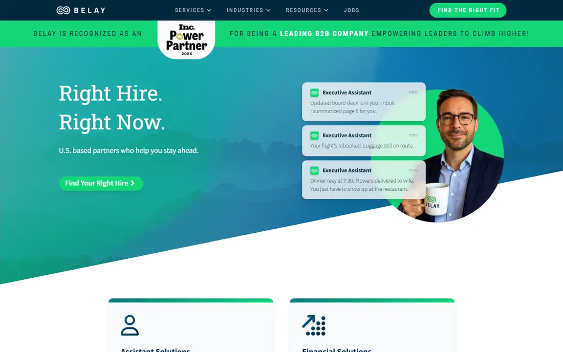 BELAY homepage