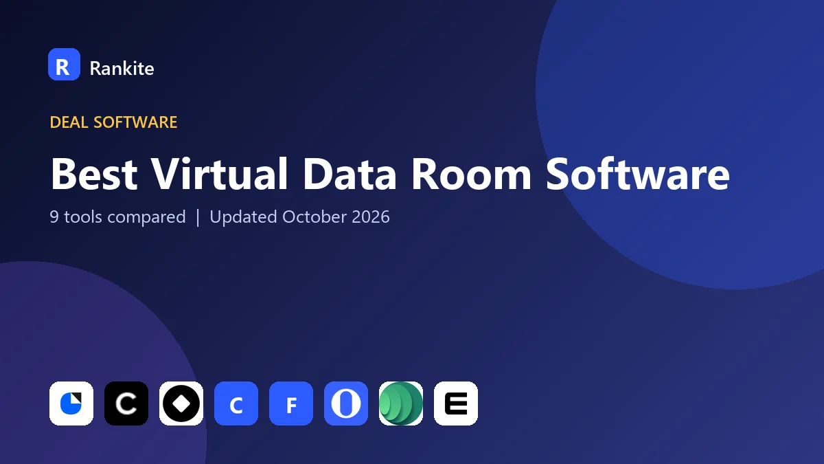 Best Virtual Data Room Software in 2026: 9 Tools Compared