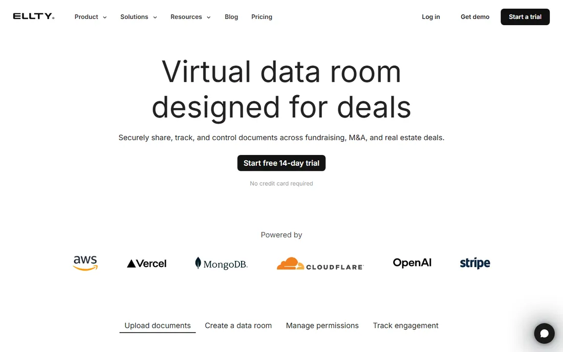 Ellty homepage