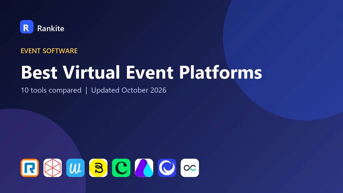 Best Virtual Event Platforms in 2026: 10 Tools Compared