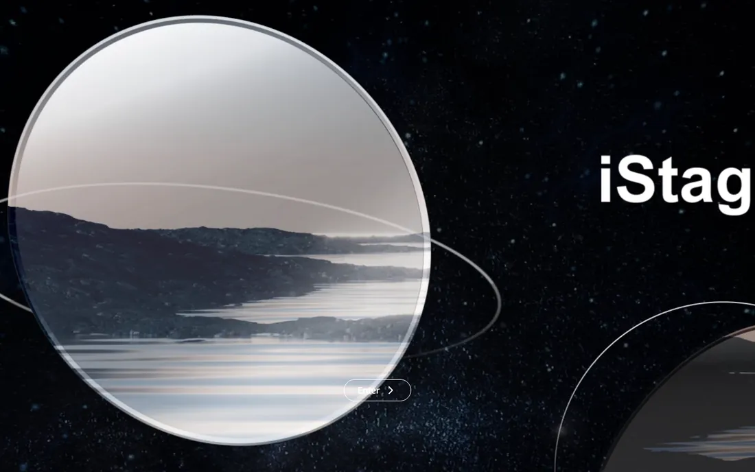 iStaging homepage