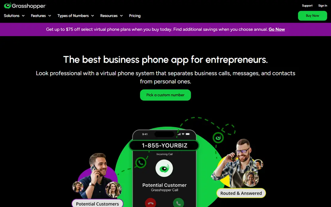 Grasshopper homepage