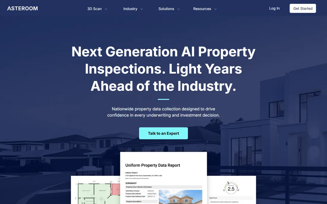 Asteroom homepage