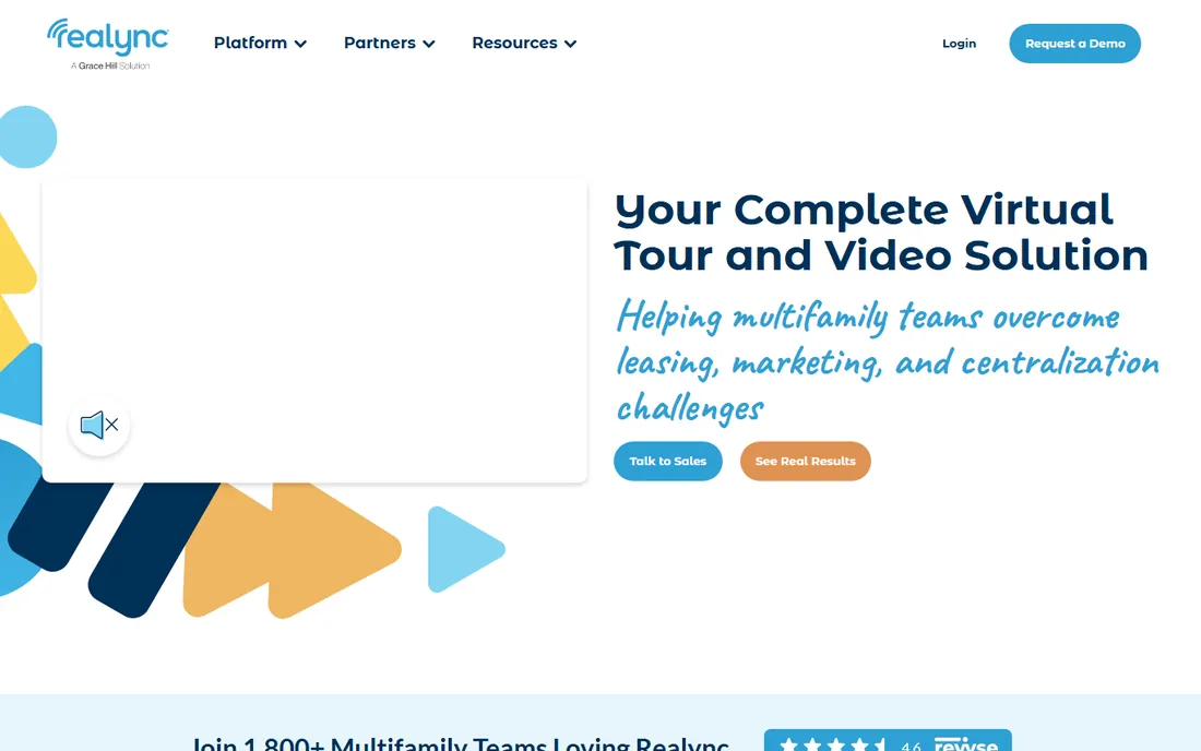 Realync homepage