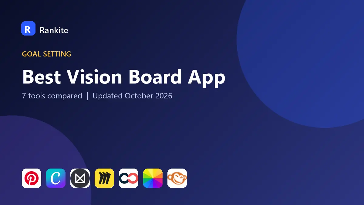 Best Vision Board App in 2026: 7 Tools Compared