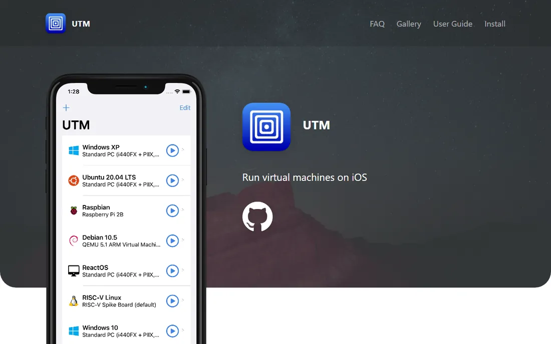 UTM homepage