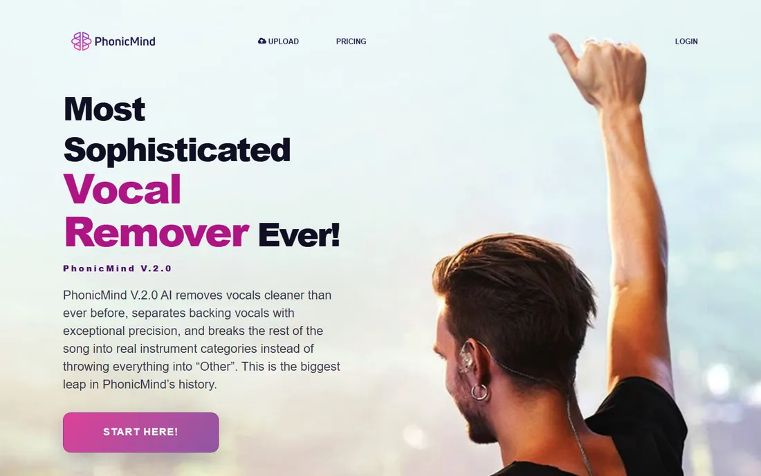 PhonicMind homepage