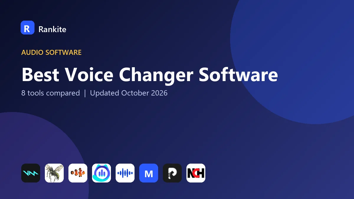 Best Voice Changer Software in 2026: 8 Tools Compared