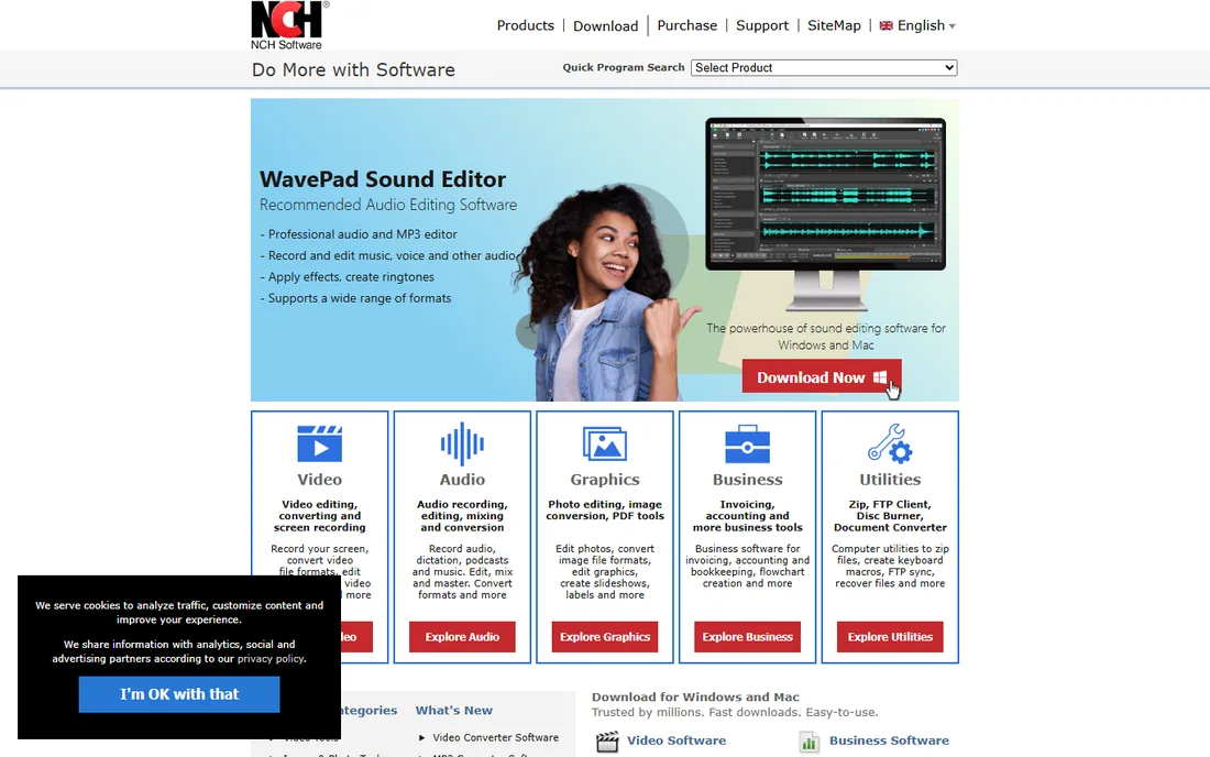 Voxal homepage