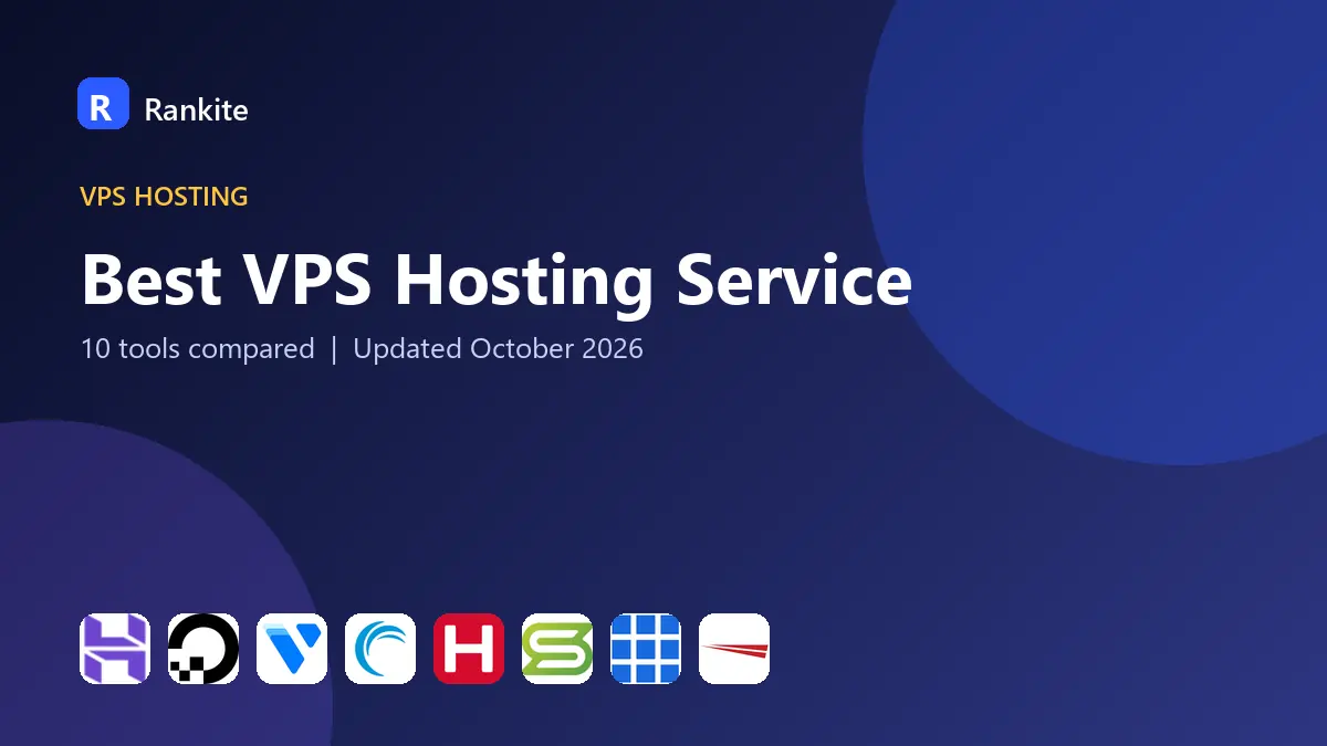 Best VPS Hosting Service in 2026: 10 Tools Compared