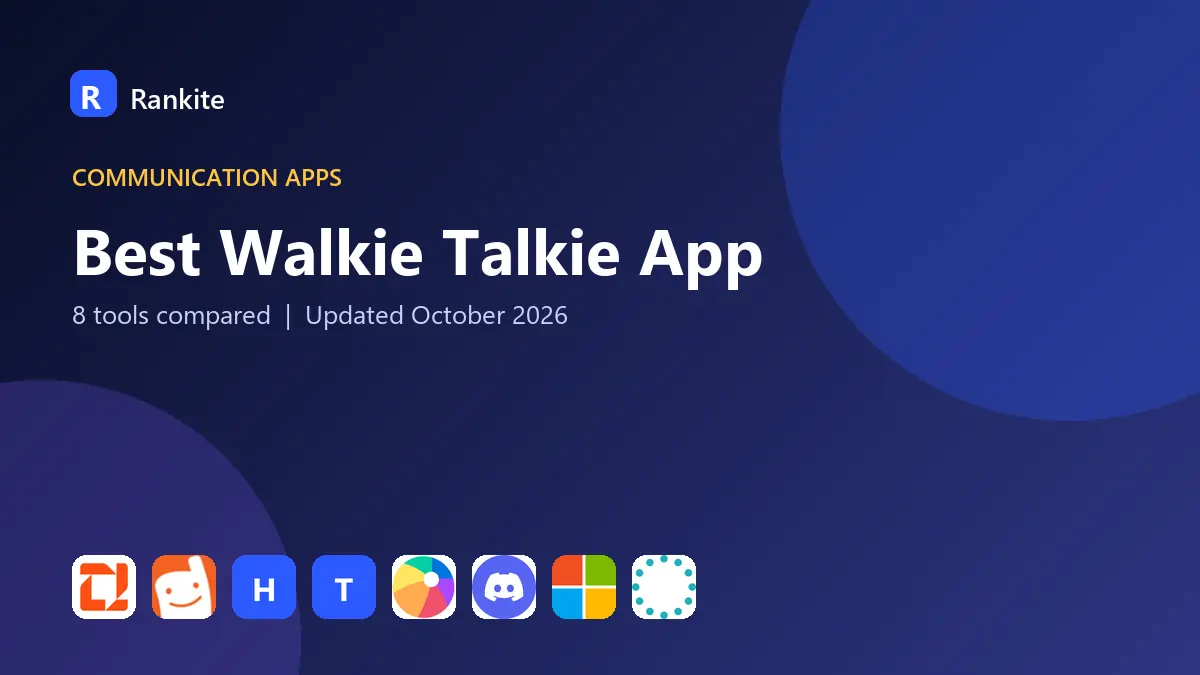 Best Walkie Talkie App in 2026: 8 Tools Compared