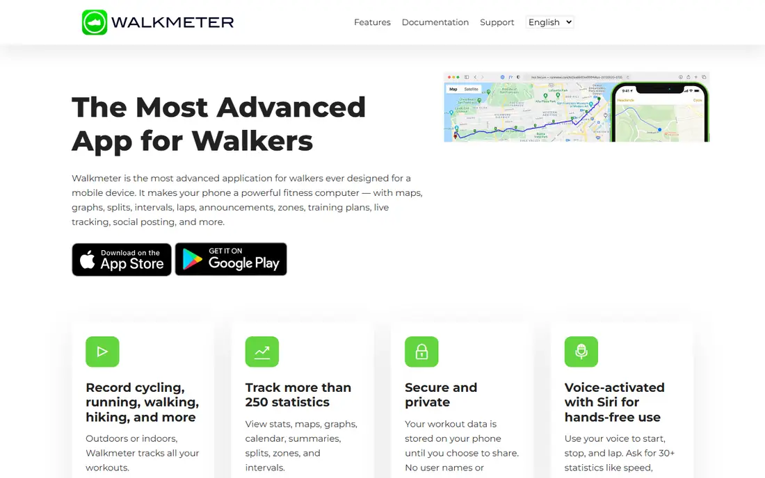 Walkmeter homepage