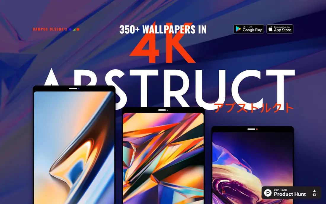 Abstruct homepage
