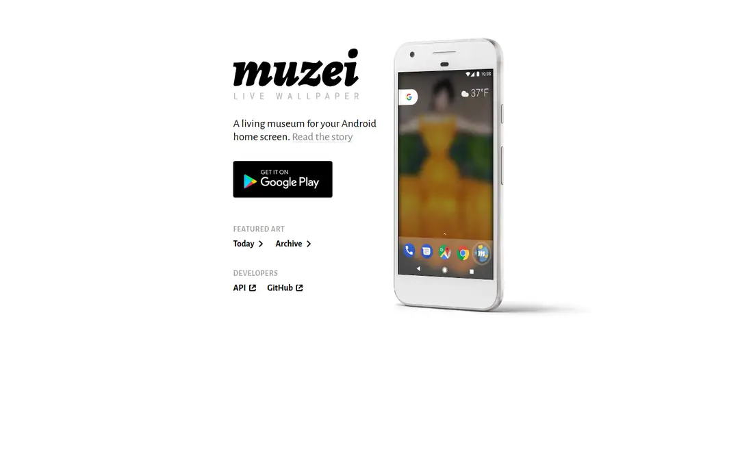 Muzei homepage