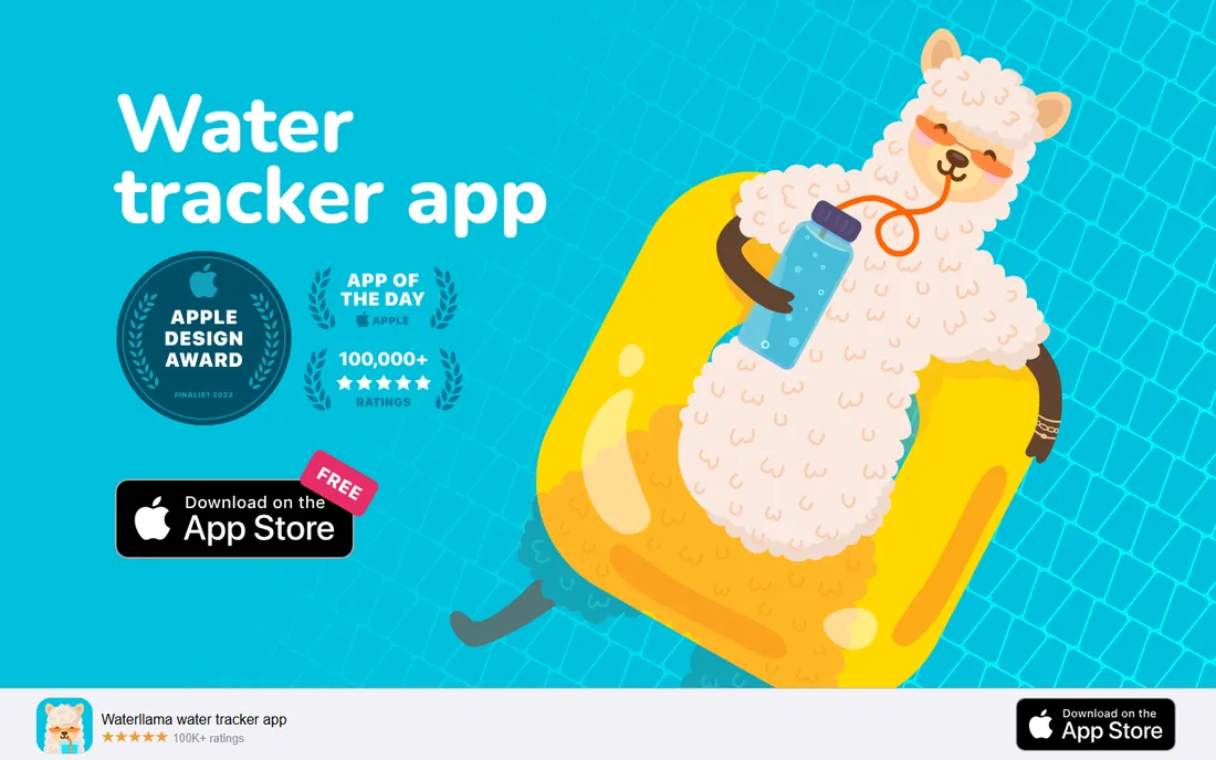 Waterllama homepage