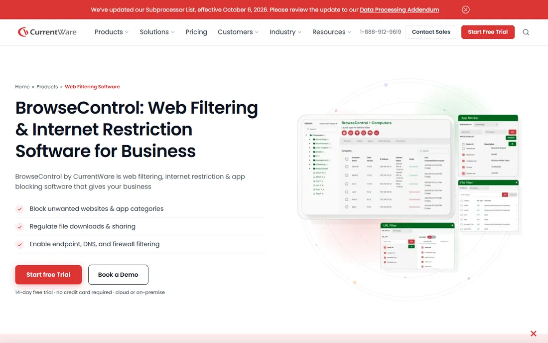 BrowseControl homepage