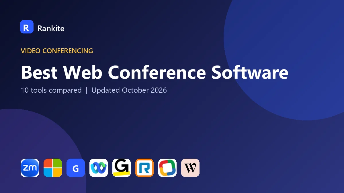 Best Web Conference Software in 2026: 10 Tools Compared