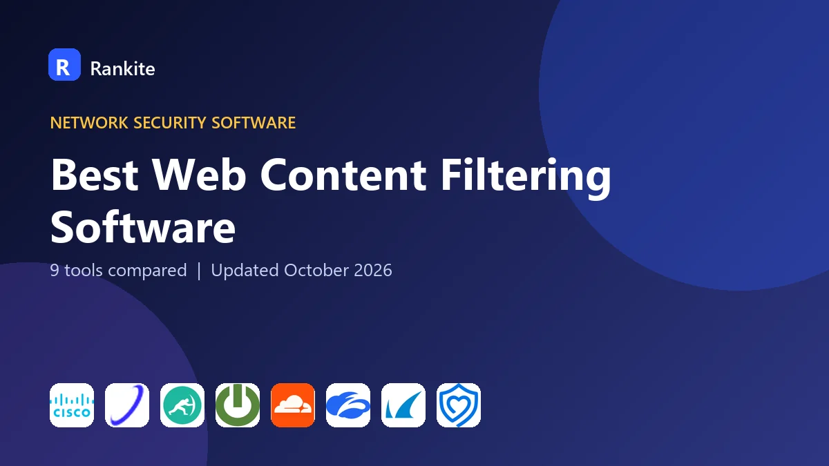 Best Web Content Filtering Software: 9 Tools Compared