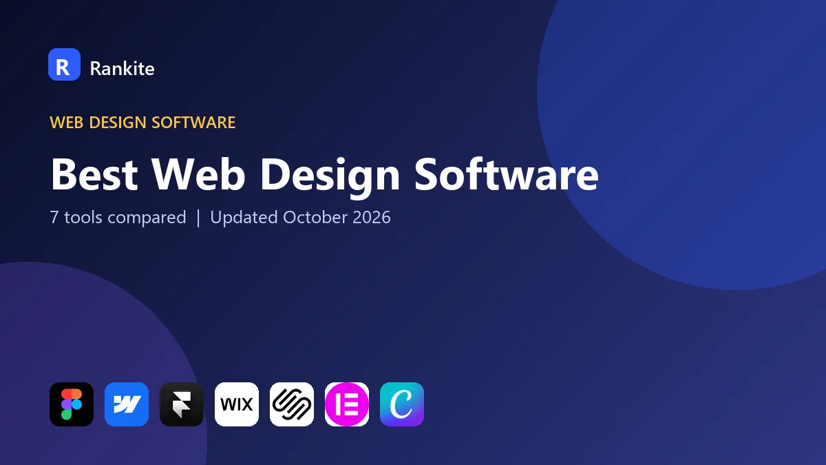 Best Web Design Software: 7 Tools Compared