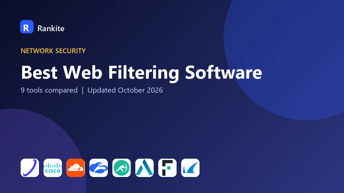 Best Web Filtering Software: 9 Tools Compared
