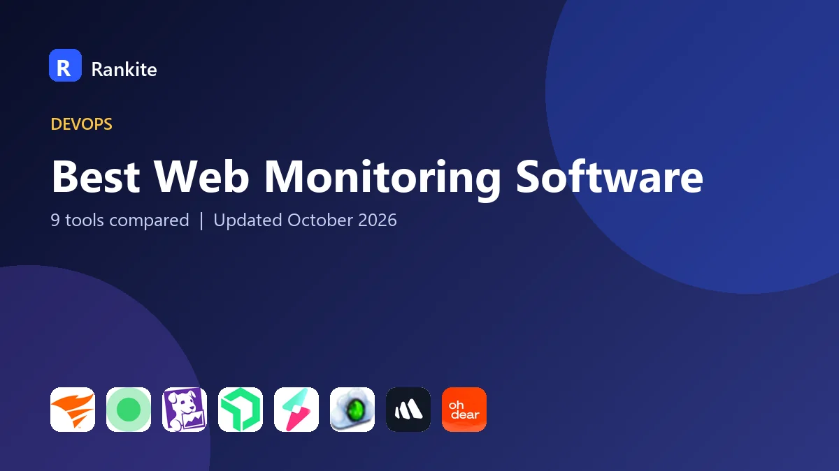 Best Web Monitoring Software in 2026: 9 Tools Compared