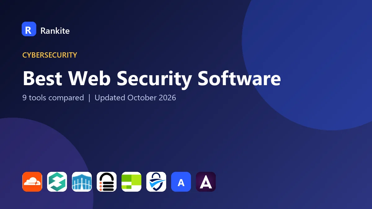 Best Web Security Software in 2026: 9 Tools Compared