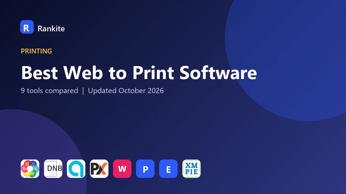 Best Web to Print Software in 2026: 9 Tools Compared