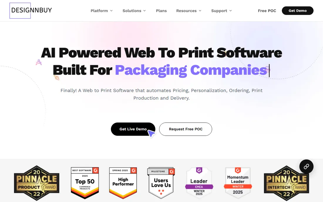 DesignNBuy homepage