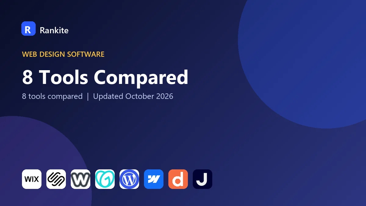 8 Tools Compared: Best Website Builder Pricing Software Compared 2026