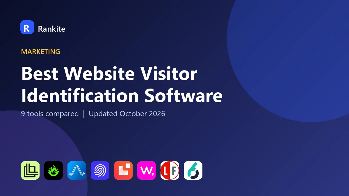Best Website Visitor Identification Software in 2026: 9 Tools Compared