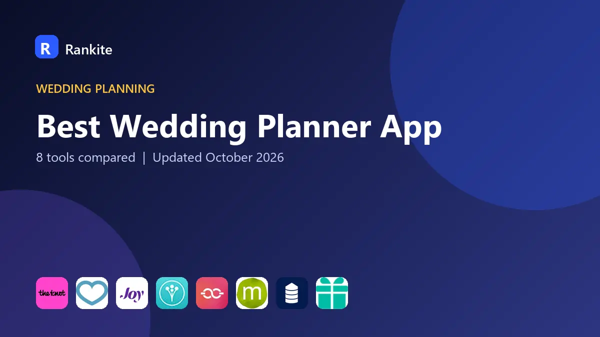 Best Wedding Planner App in 2026: 8 Apps Compared