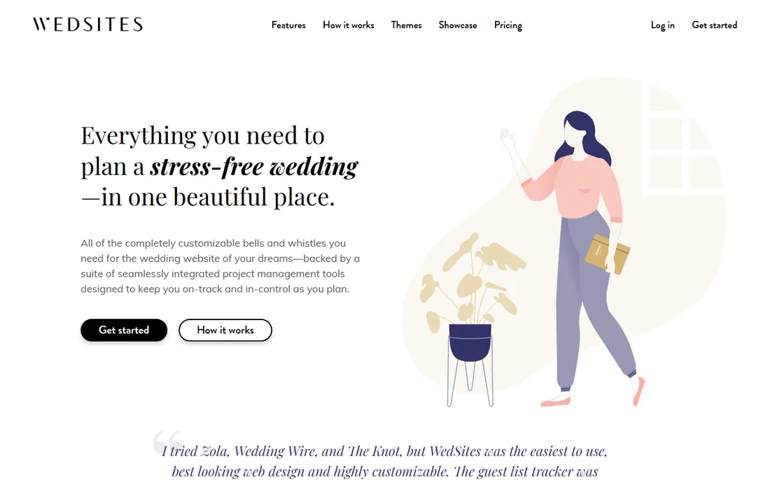 WedSites homepage
