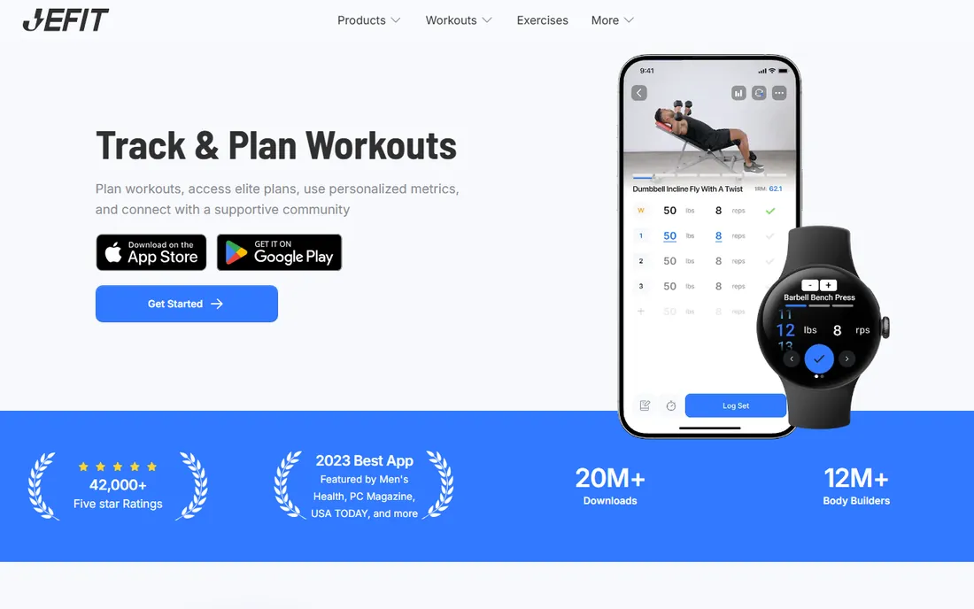 JEFIT homepage