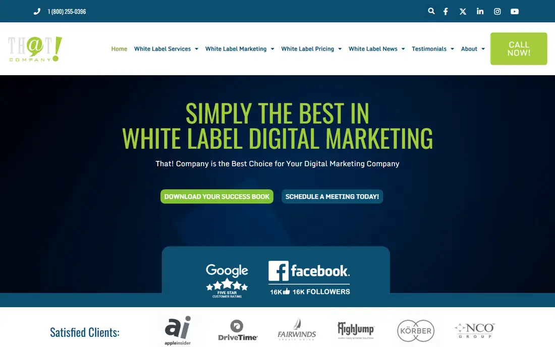 That! Company homepage