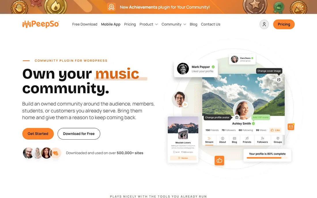 PeepSo homepage