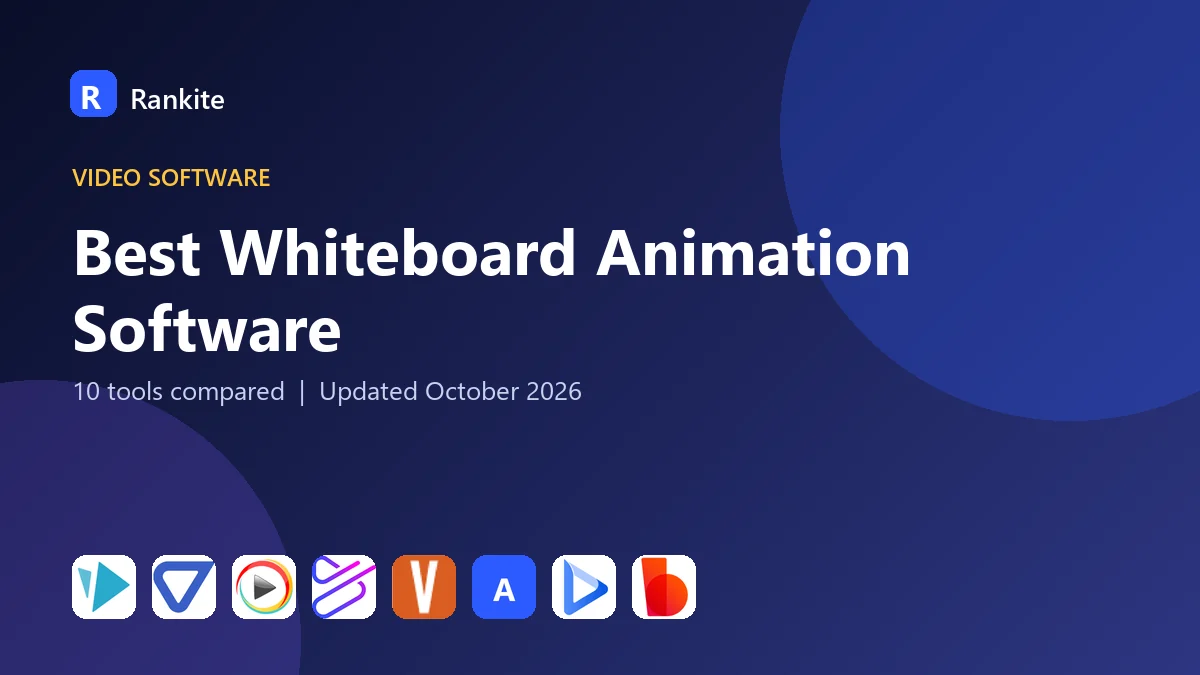 Best Whiteboard Animation Software in 2026: 10 Tools Compared
