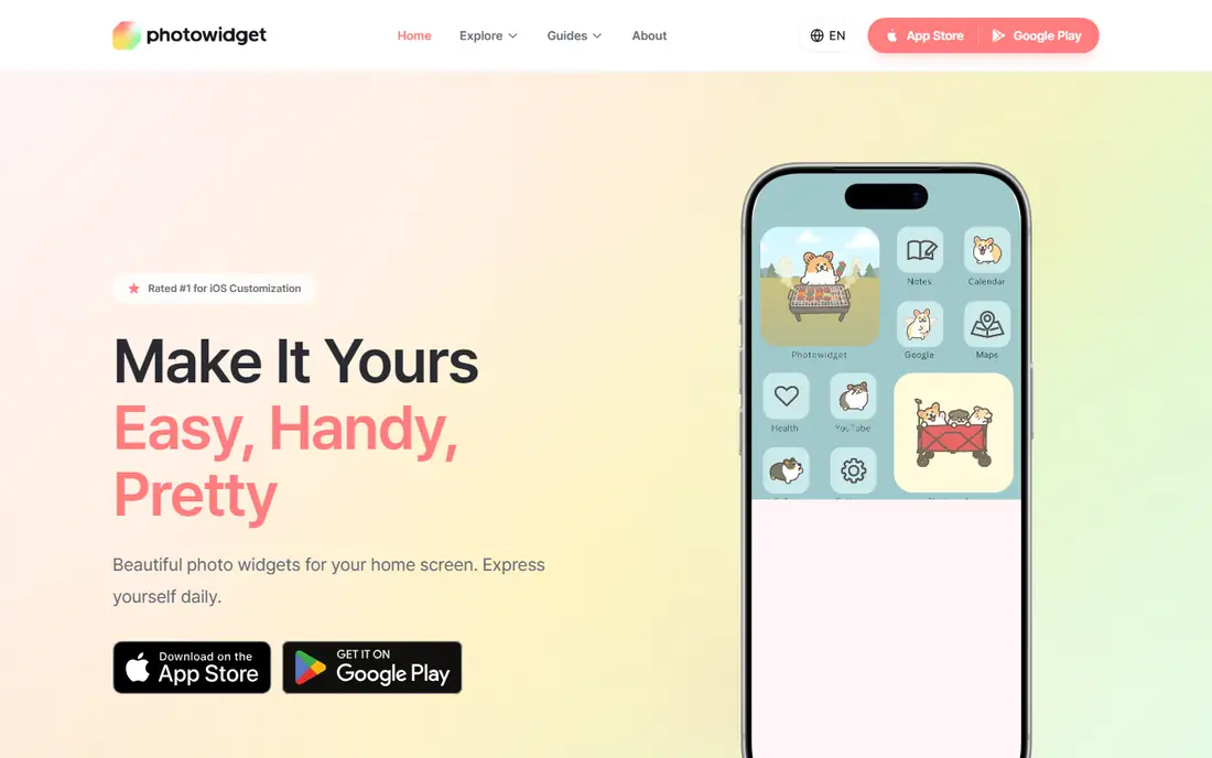 PhotoWidget homepage