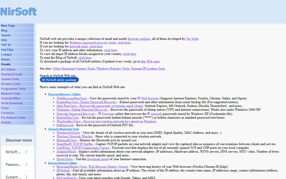 WifiInfoView homepage