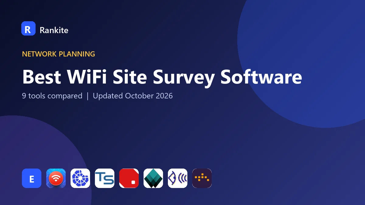 Best WiFi Site Survey Software in 2026: 9 Tools Compared
