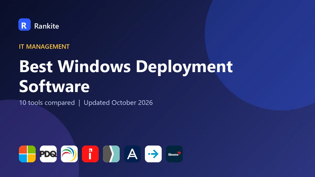 Best Windows Deployment Software in 2026: 10 Tools Compared